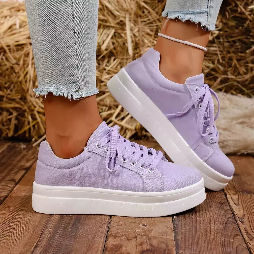Mulheres tênis 2025 nova moda sapatos casuais femme verão designer tênis feminino rendas até plataforma tênis esporte sapatos femininos