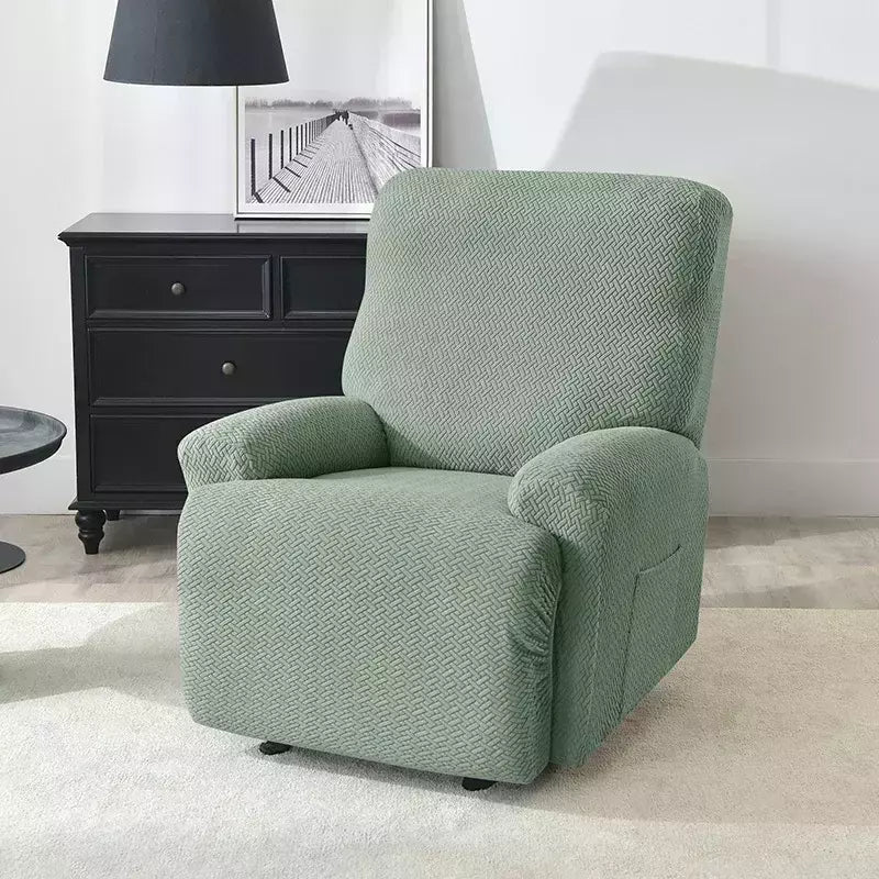 Jacquard Stretch Reclinável Sofá Covers, Poltrona elástica Split, Capa de cadeira antiderrapante, Cadeiras Lazy Boy, Slipcovers para sala de estar