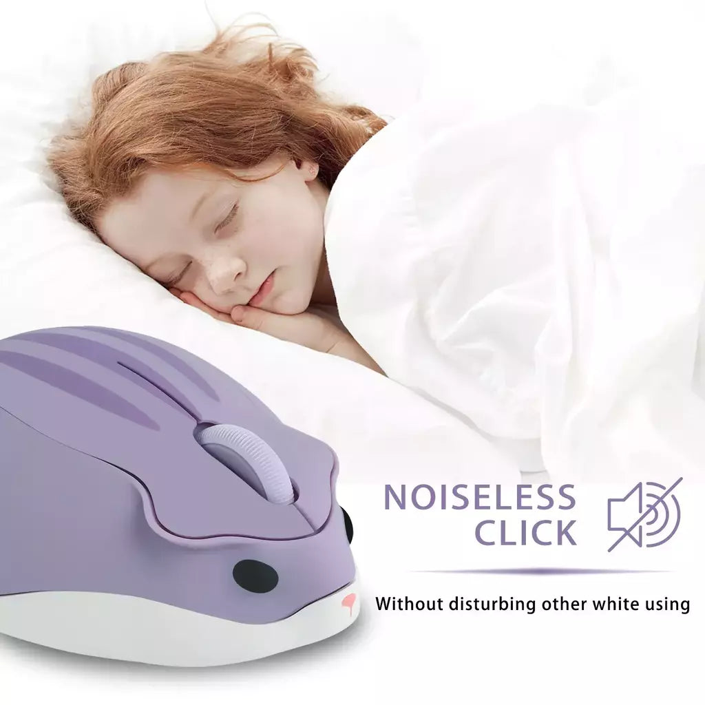 Cute Wireless Hamster Projetado Mouse, 2.4G, Criativo Ergonômico, USB Optical, 1200 DPI, Mini Ratos, Presentes para Crianças, PC, Laptop