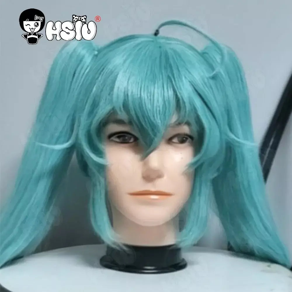 Hsiu 80cm longo staight rabo de cavalo clipe peruca cosplay fibra de alta temperatura perucas sintéticas anime festa rabo de cavalo perucas 14 cores