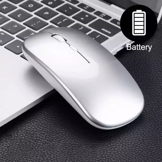 Mouse para jogos sem fio com modo único, Mouse de bateria com receptor USB, DPI ajustável, apto para PC, laptop, notebook, casa e escritório, 2.4GHz