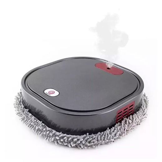 Robô de esfregão inteligente recarregável, 3 em 1, Varredura molhada seca, Aspirador Mop, Spray Cleaner, Casa