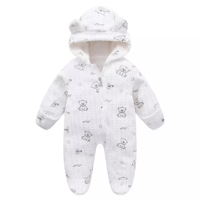 Roupas de bebê recém-nascido flanela outono inverno bebê meninos meninas macacão dos desenhos animados recém-nascido bodysuit macio quente para bebês 0-12m