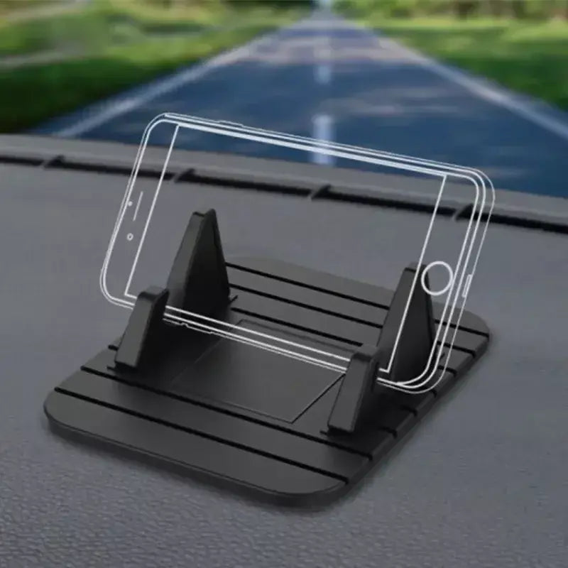 1pc silicone suporte do telefone do carro celular suporte do carro tablet silicone preguiçoso titular mini acessórios do carro interior