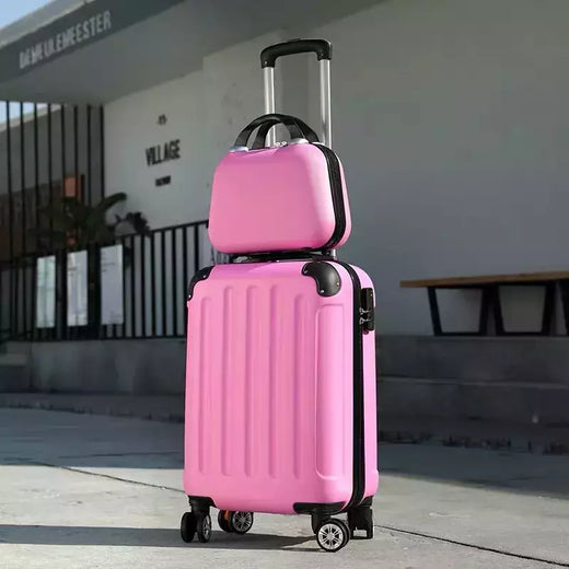 Conjunto de malas rolantes e bolsas de viagem com rodas giratórias 20 '' maleta de bagagem com carrinho de cabine grande capacidade
