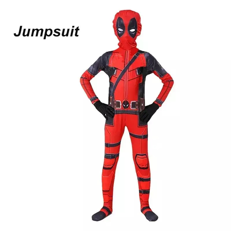 Anime traje crianças cosplay máscara mochila terno macacão super-herói cosplay bodysuit macacão traje de halloween adulto crianças