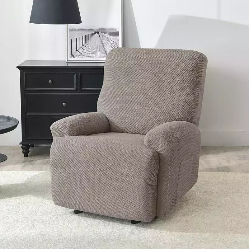 Jacquard Stretch Reclinável Sofá Covers, Poltrona elástica Split, Capa de cadeira antiderrapante, Cadeiras Lazy Boy, Slipcovers para sala de estar