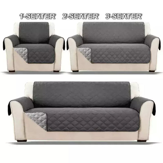 Impermeável acolchoado sofá capa, Anti-Wear Couch capa para cão Pet e crianças, poltrona reclinável, móveis Slipcovers, 1 Seater, 2 Seater, 3 Seater