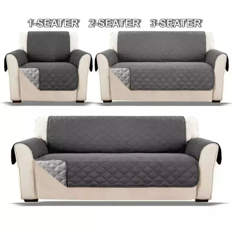 Impermeável acolchoado sofá capa, Anti-Wear Couch capa para cão Pet e crianças, poltrona reclinável, móveis Slipcovers, 1 Seater, 2 Seater, 3 Seater