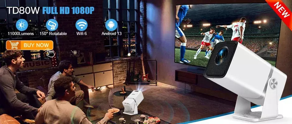 Thundeal foco automático pg370 full hd 4k projetor para filme wifi android projetor smart tv home theater mini projetor de vídeo portátil