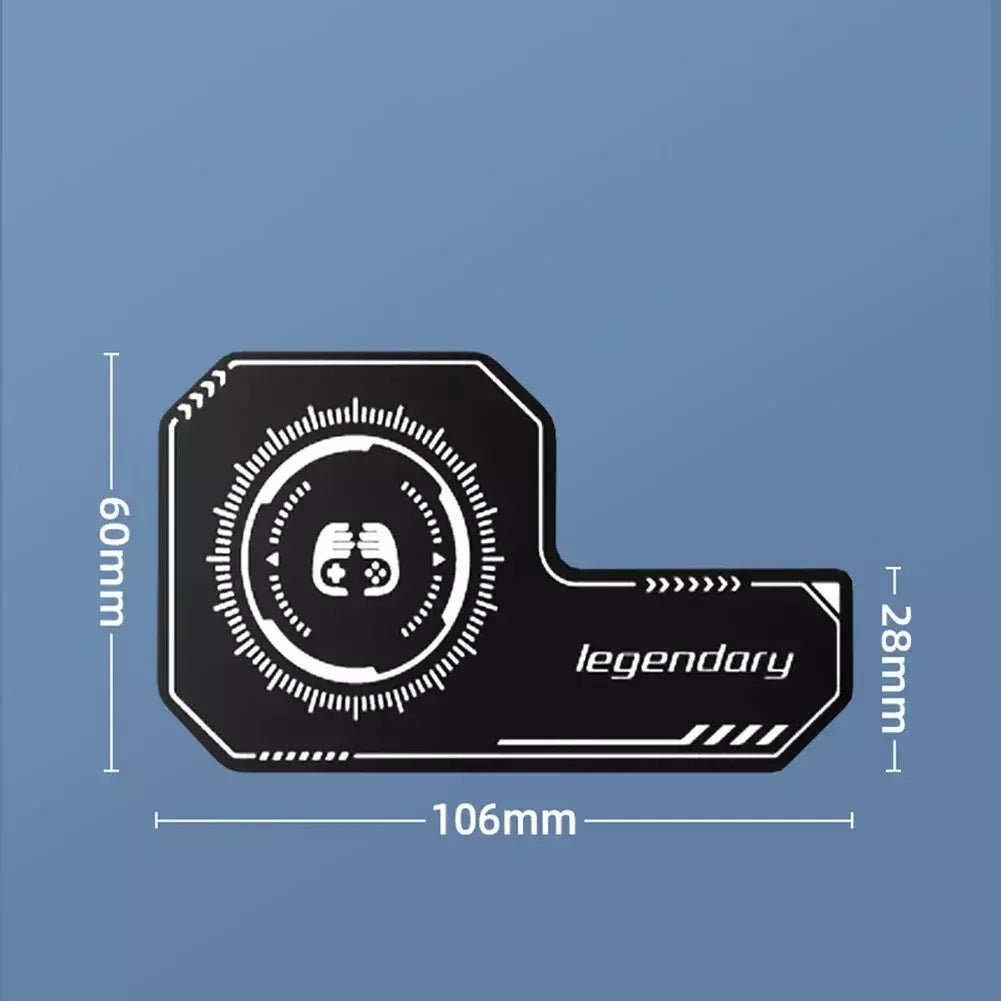 Dissipador de calor da placa de resfriamento do telefone móvel, adesivos para radiador de jogos para pubg
