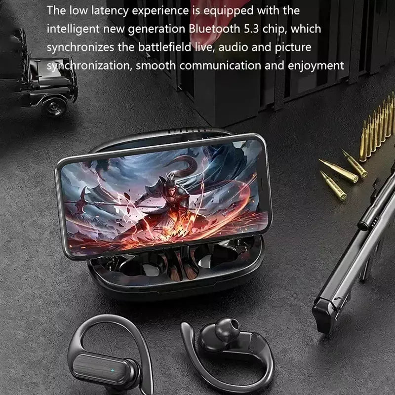 Xiaomi mijia a520 fones de ouvido bluetooth tws sem fio ganchos esportes corrida jogo ohs fone