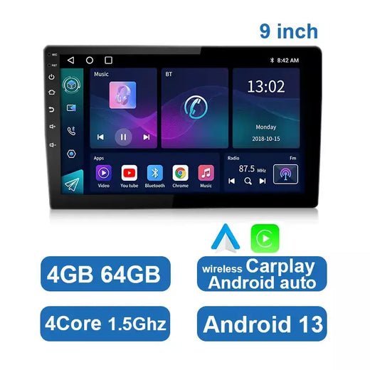 Essgoo rádio automotivo universal sem fio carplay android auto 7 9 10 "reprodutor multimídia 2 din carro estéreo wifi gps ips autoradio