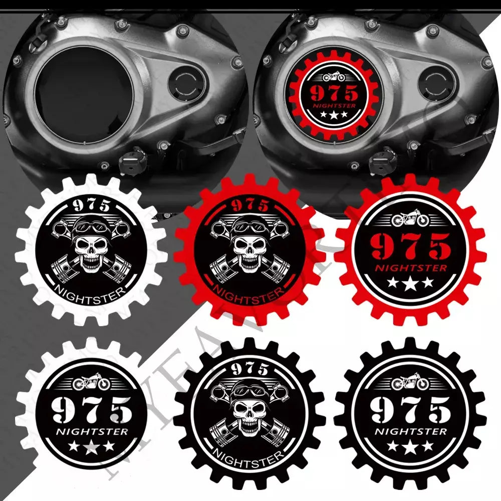 Para harley davidson nightster 975 rh975 adesivos decalques protetor tanque almofada kit joelho corpo fender escudo escape 2022-23