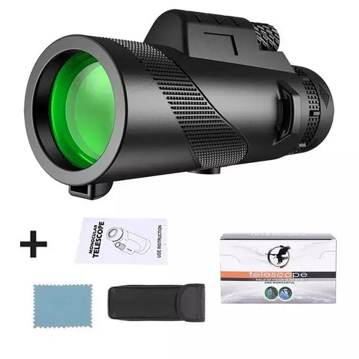 80x100 portátil zoom hd 5000m telescópio dobrável de longa distância mini telescópio poderoso para caça esportes ao ar livre acampamento viagem