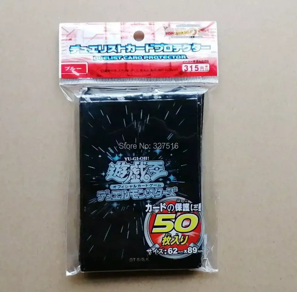 50 unidades/conjunto Yu-Gi-Oh! Mangas de cartão Anime Yugioh Super Polimerização Série Jogos de Tabuleiro Mangas de Cartão Barreira de Cartão Protetor de Cartões