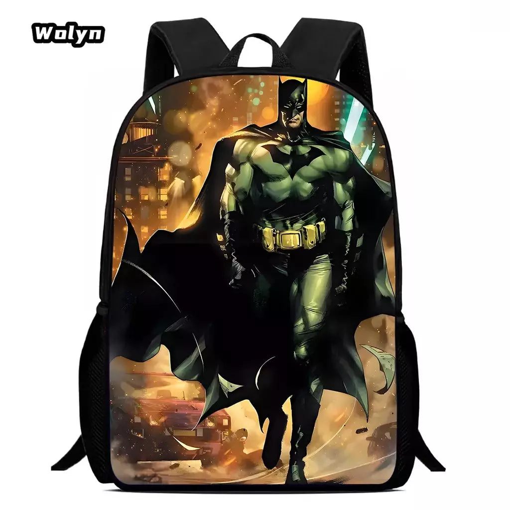 Mochila escolar para crianças, estampas de bastão de anime, mochila leve para jardim de infância, meninos e meninas, melhor presente