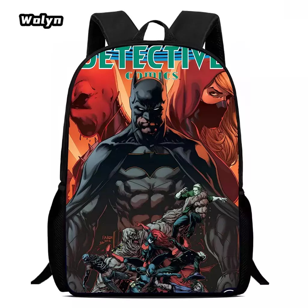 Mochila escolar para crianças, estampas de bastão de anime, mochila leve para jardim de infância, meninos e meninas, melhor presente