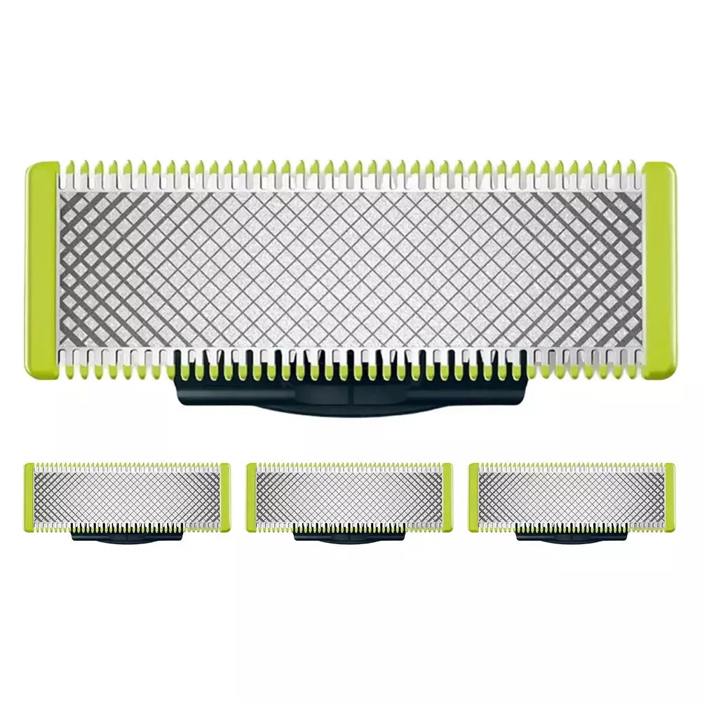 Cortador de lâmina de barbear de substituição, Lâminas sobressalentes para Philips OneBlade, QP2520, QP2523, QP2630, QP6510, 1 Pc, 2 Pcs, 3 Pcs, 4Pcs