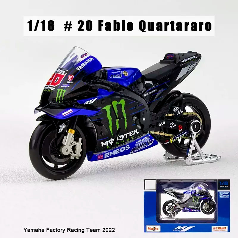 Maisto 1:18 NOVA Equipe Ducati Lenovo 2023 # 1 Bagnaia Champion Moto GP Racing fundição liga modelo de motocicleta coleção presente brinquedo