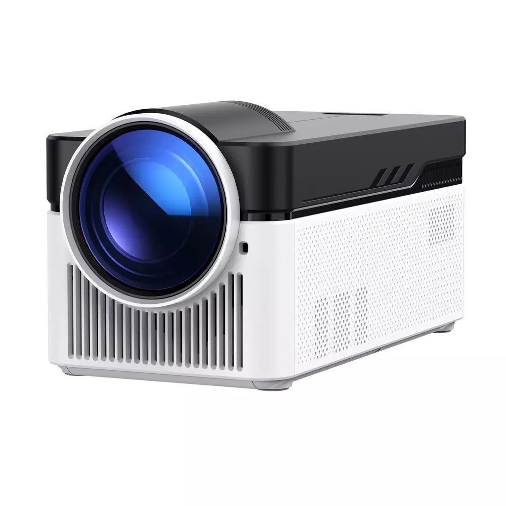 Projetor Magcubic HY450 com deslocamento automático ultra curto 1080P 8K foco eletrônico 900 ANSI Air Mouse assistente de voz H716