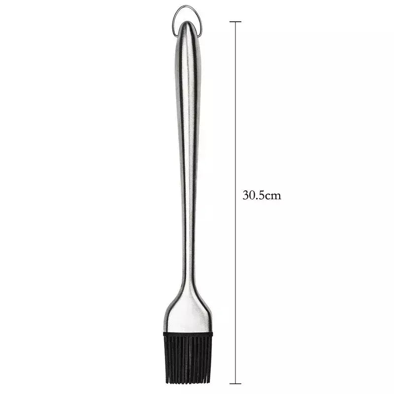 Escova de óleo de cozinha, escova de silicone para pastelaria, churrasqueira, molho de óleo, manteiga, escova de engate, escova de cozinha, acessórios para churrasco