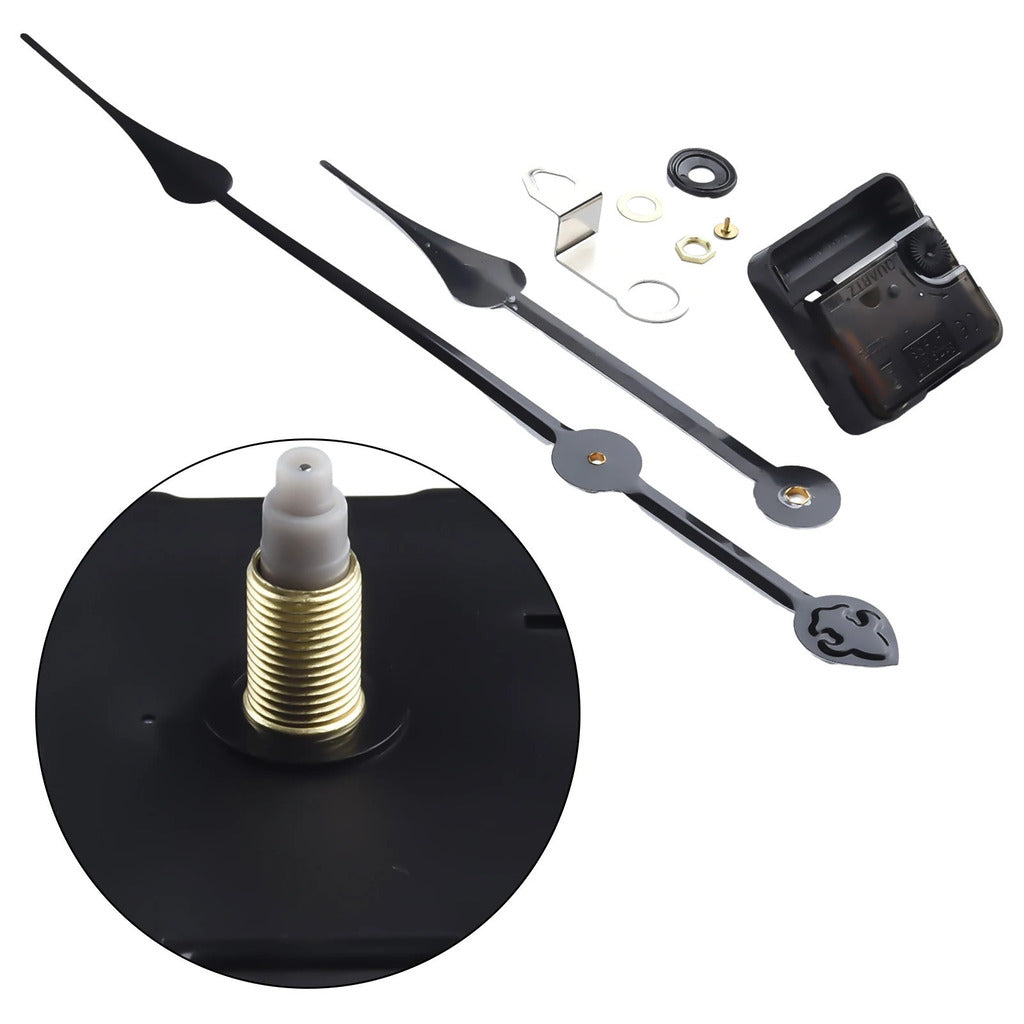 Mecanismo de relógio de parede, peças do mecanismo de movimento de parede, estilo simples, movimento para reparo, relógio diy, substituição de quartzo