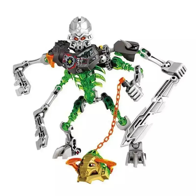 Bionicle Warriors Crânio Figuras de Ação Coleção Blocos de Construção Umarak Uxar Máscara Mestre Storm Beast Anime Tijolos Brinquedo Presentes para Crianças
