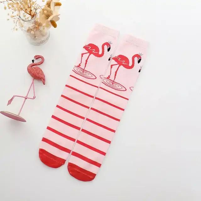 Infantil criança mais quente tornozelo curto adorável meias dos desenhos animados crianças joelho alto longo algodão bebê bonito animal sobre o joelho meias meninas meias