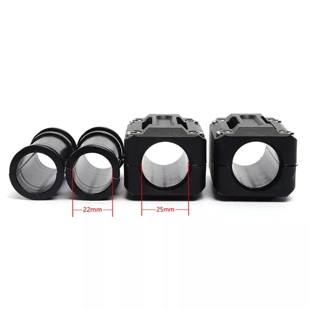 Apto para royal enfield himalayan 400 411 22/25/28mm motocicleta 7 cores barra de acidente do motor proteção pára-choques decorativo guarda bloco