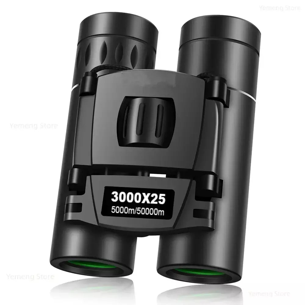 9000x25 hd zoom portátil poderoso binóculos de longo alcance bak4 telescópio jumelles dobrável bak4 binóculos para caça acampamento
