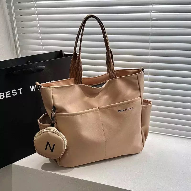 Bolsa de Ombro de Lona Japonesa para Mulheres, Crossbody Messenger Bag, Senhoras Bolsas de Mão, Bolsa Feminina, Senhoras, Tote, 2022