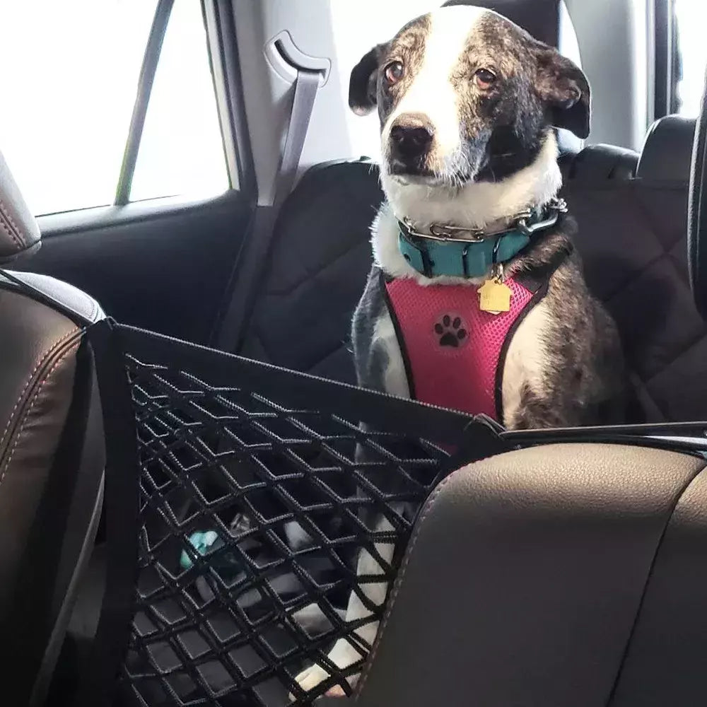Rede de isolamento de segurança do cão da cerca do animal de estimação do carro durável crianças viagem ferroviário barreira malha filhote de cachorro palito anti-colisão esteira suprimentos de kitt