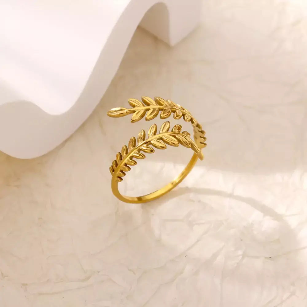 Anéis geométricos de zircônia de aço inoxidável para mulheres luxo mau olhado cor dourada ajustável na moda casamento estética jewerly presente