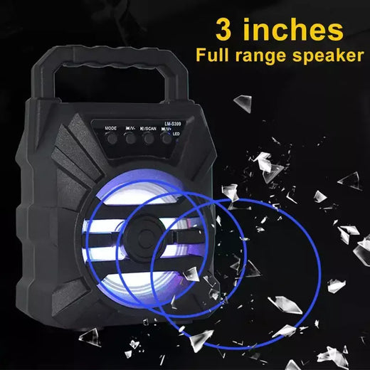 500mah alto-falante bluetooth caixa de som alto-falantes bluetooth de alta potência tf udisk karaokê subwoofers de som portátil para dançar