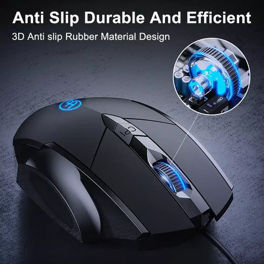 Rato de jogo com fio usb ratos mecânicos usb luz luminosa mouse óptico gamer ratos para computador portátil jogo