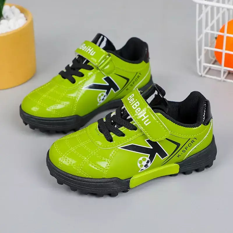 Chuteiras de futebol para crianças 2024 novas crianças chuteiras de futebol moda sapatos de futebol de solo firme
