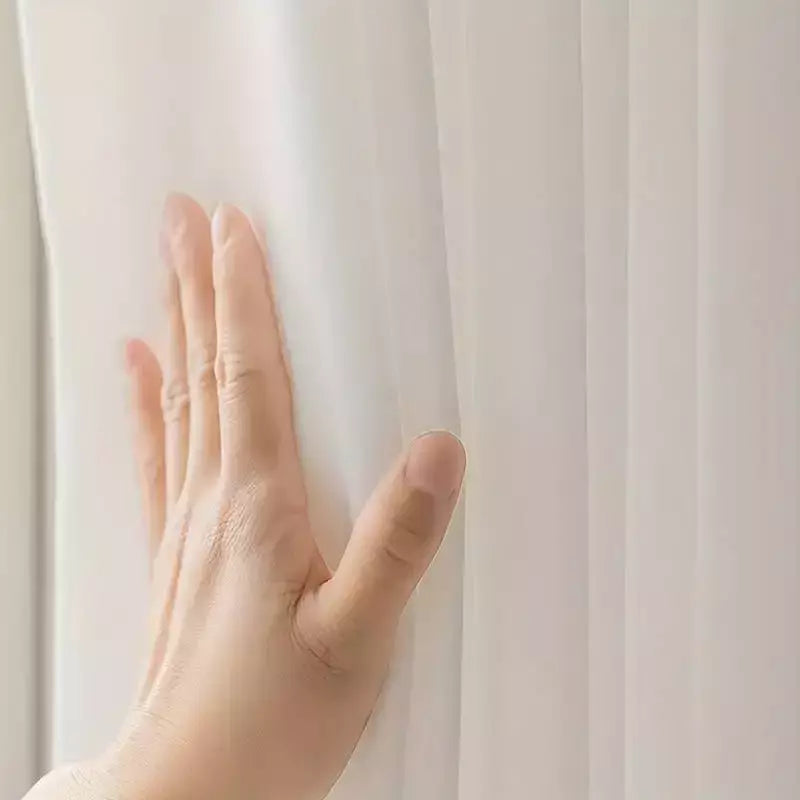 Opaco Branco Privacidade Cortinas transparentes, translúcidas Cortinas, Cortinas filtradas, Quarto, Sala, 1 Peça
