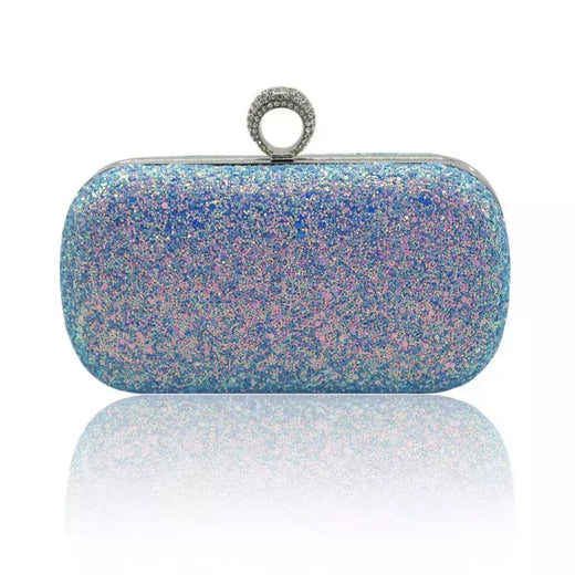 Evening Pink Clutch Purse Mulheres Bling Lantejoulas Bolsas 2023 Novo Designer De Moda Saco De Telefone De Luxo Crossbody Pequeno Saco De Designer