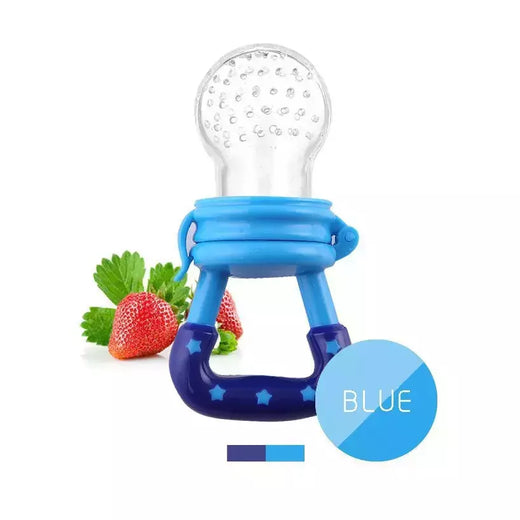 Baby Fruit Food Silicone Bite Bag, Moedor de Suplemento Alimentar, Anti-asfixia, Tampa contra poeira, Limpar sem ângulo morto