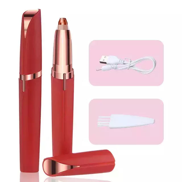 Womens Electric Sobrancelha Trimmer Eye Brow Shaper Lápis Rosto Cabelo Removedor Para As Mulheres Automático Sobrancelha Shavers Pocketknife