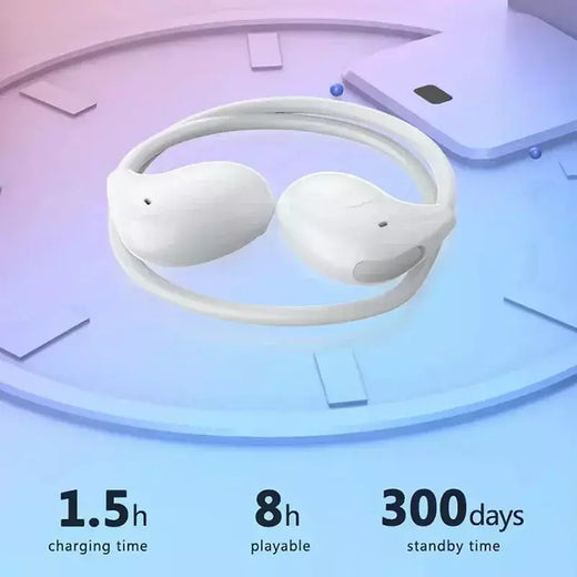 Xiaomi sem fio bluetooth 5.3 fones de ouvido de condução de ar à prova dwireless água estéreo over-ear esportes fones de ouvido com microfone