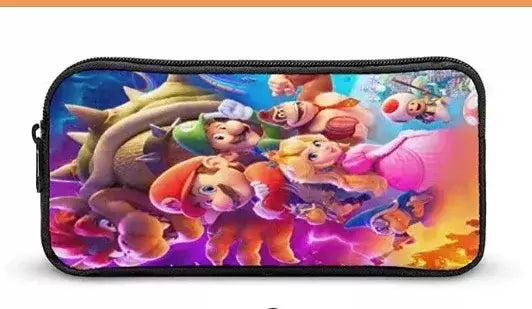 Mochila Mario Cartoon Anime, Super Mario Schoolbag, Mochila Mochila para crianças, Bolsas meninas