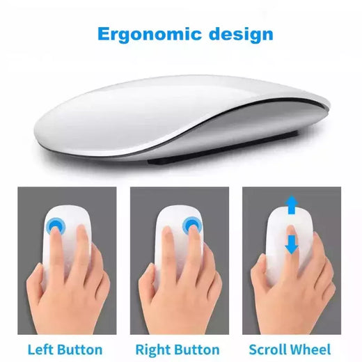 Xiaomi-Mouse Ergonômico Sem Fio Para Jogos, Mouses Recarregáveis, Mouse Silencioso De Computador, PC Portátil, Bluetooth, Presente