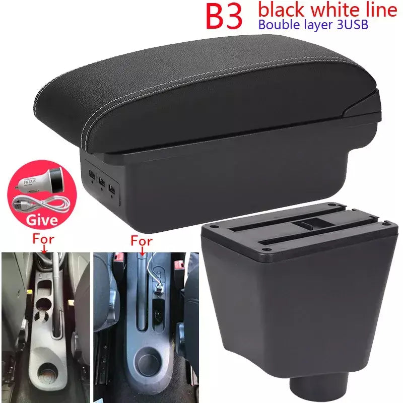 Caixa do braço do carro para Renault, Renault Clio 4, Captur, 3, III, IV, Acessórios do carro, Peças de armazenamento, Dedicado, Retrofit Interior