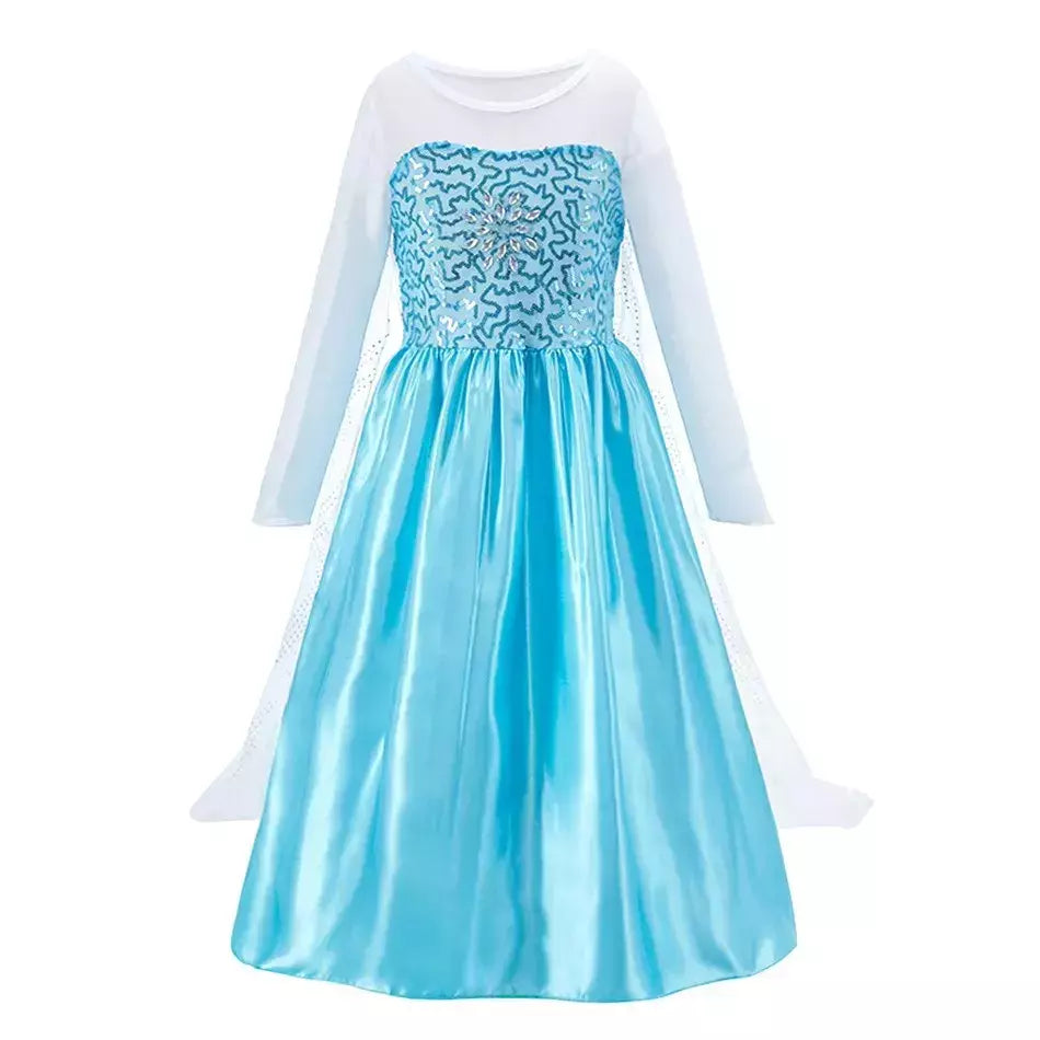 Crianças elsa ariel traje meninas quarta-feira dança disfarce crianças rapunzel vestido elegante barbi cosplay halloween fantasia 3-12t