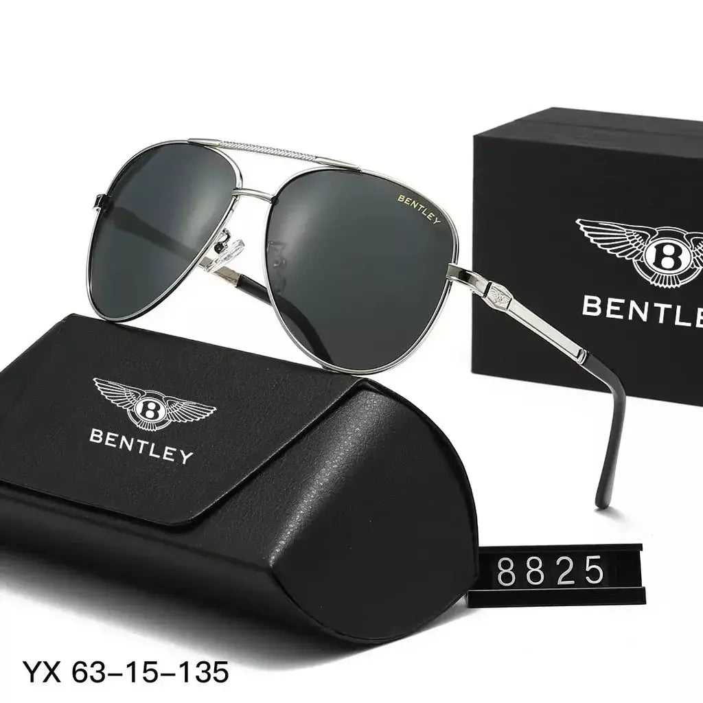 Carro high end homens e mulheres óculos de sol proteção para bentley muller continental gt bentayga voando durling spurlogo