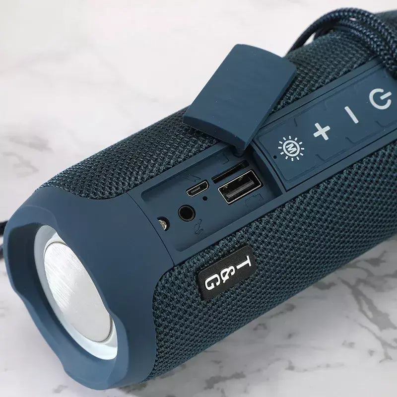 Alto-falante Bluetooth sem fio portátil, caixa de música, subwoofer handfree, baffe, FM, AUX, rádio, som, PC, TV, defletor
