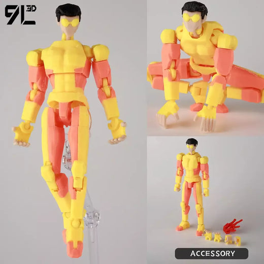 9l3d impresso invincible menino lucky13 manequim13 conquistar lex allen super-heróis anime brinquedos figuras de ação manequim modelo ornamentos