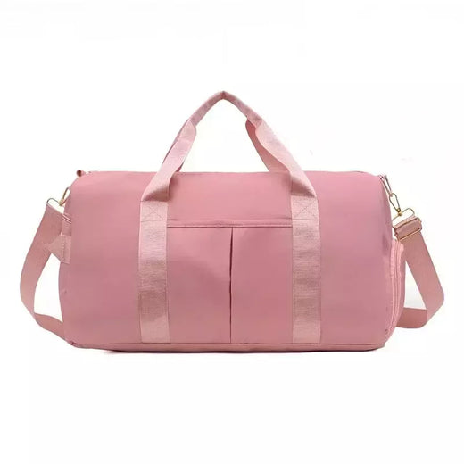 Impermeável Nylon Sports Gym Bags para Homens e Mulheres, Bolsa de Viagem, Yoga Mat, Sapatos Compartimento, Treinamento, Fitness, ao ar livre